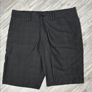 Men's O’Neill Black Checkered Shorts Size 36